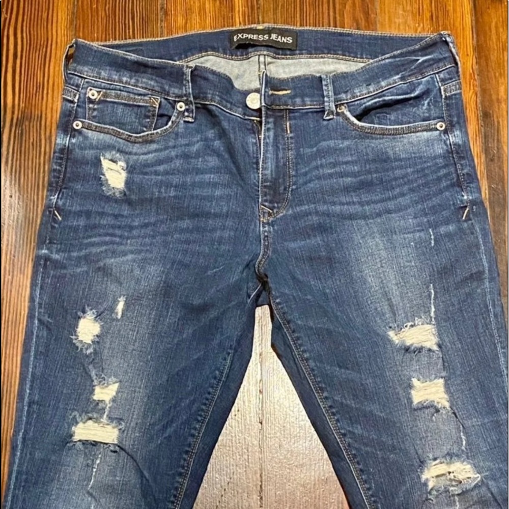 Size 12 Express Jeans Mid-rise